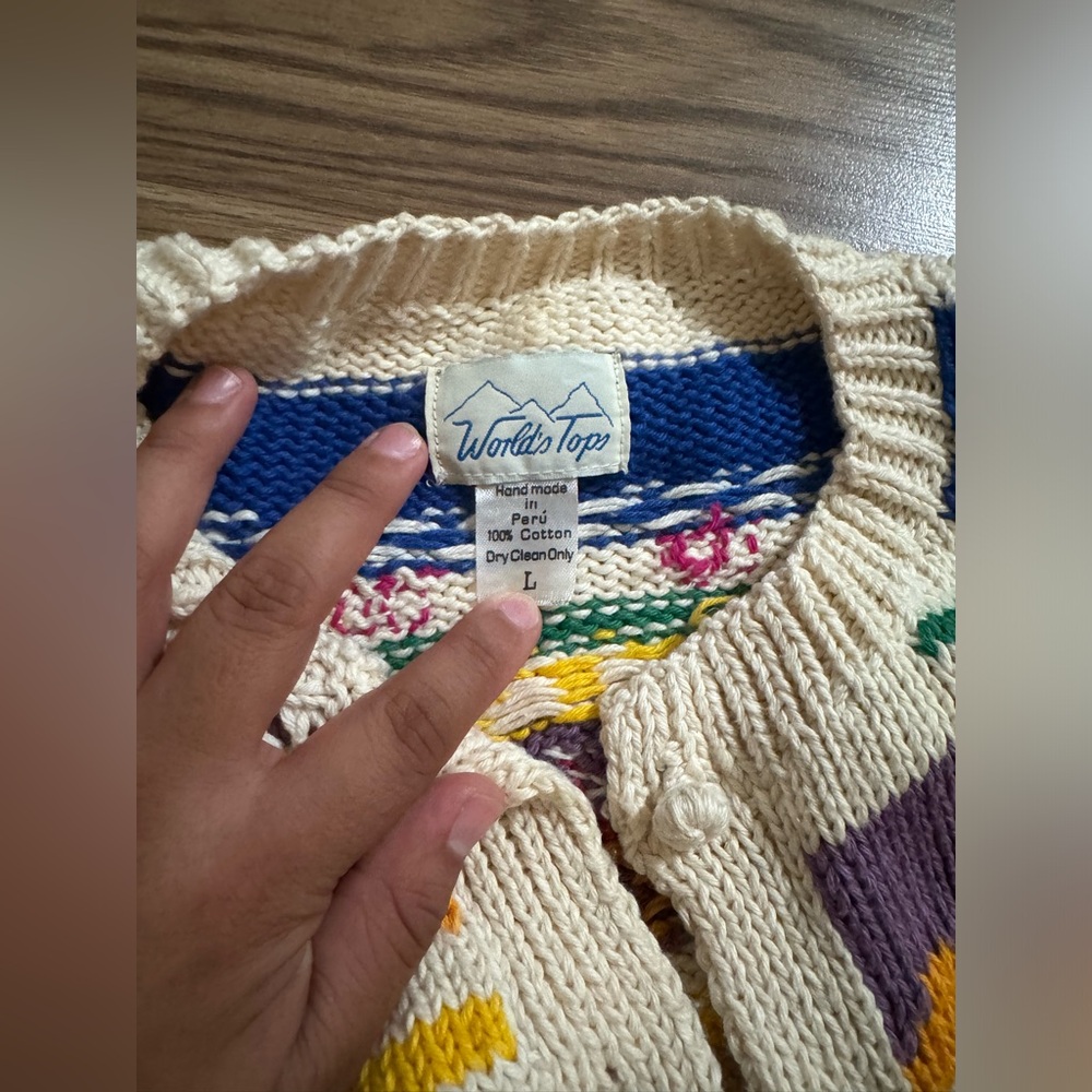 Vintage Worlds Tops Sweater - Picture 4 of 5
